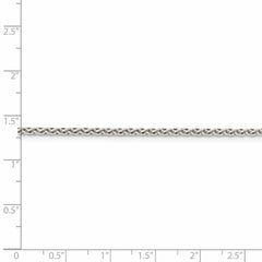 Sterling Silver 2mm Diamond-Cut Spiga Chain