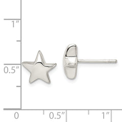 Sterling Silver Star Earrings