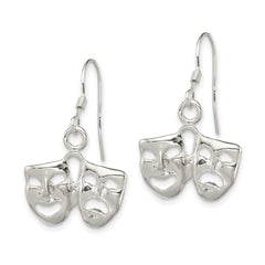 Sterling Silver Comedy/Tragedy Earrings