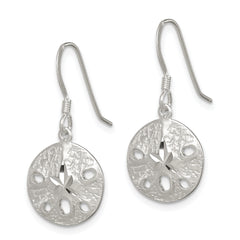 Sterling Silver Sand Dollar Earrings