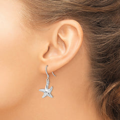 Sterling Silver Starfish Earrings