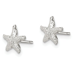 Sterling Silver Starfish Mini Earrings