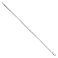 Sterling Silver 3.15mm Flat Cuban Anchor Chain