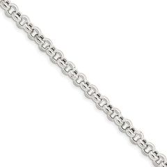 Sterling Silver 6.5mm Rolo Chain