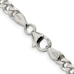 Sterling Silver Polished 5mm Curb Chain