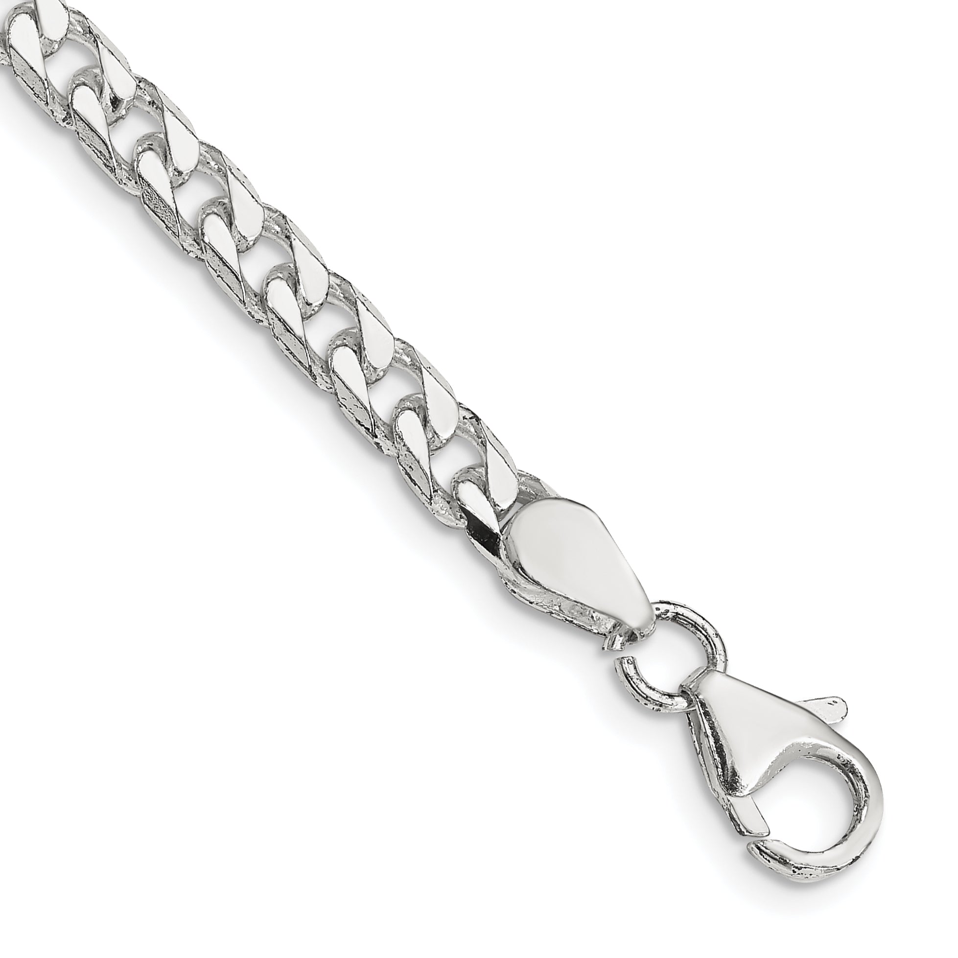 Sterling Silver Polished 5mm Curb Chain