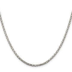 Sterling Silver 2.5mm Popcorn Chain