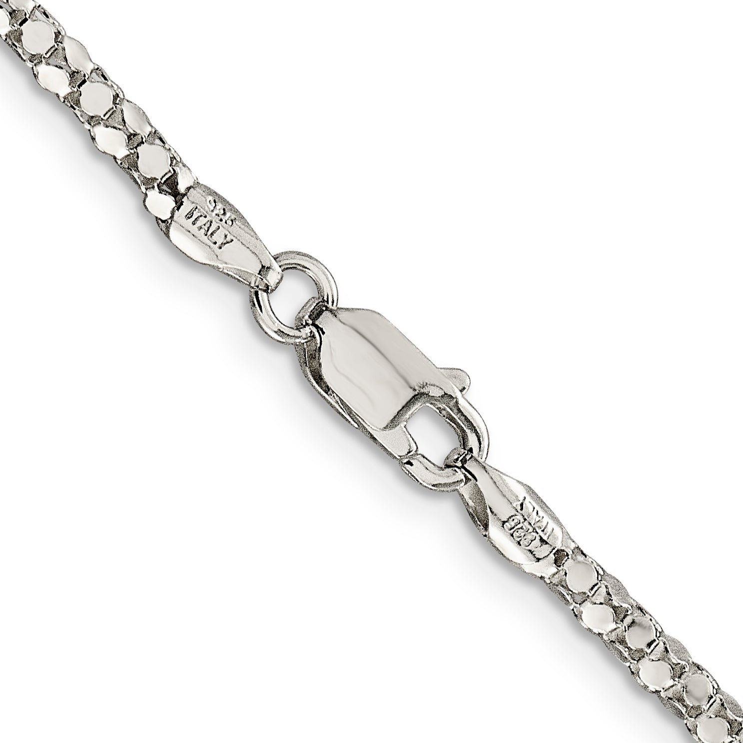 Sterling Silver 2.5mm Popcorn Chain