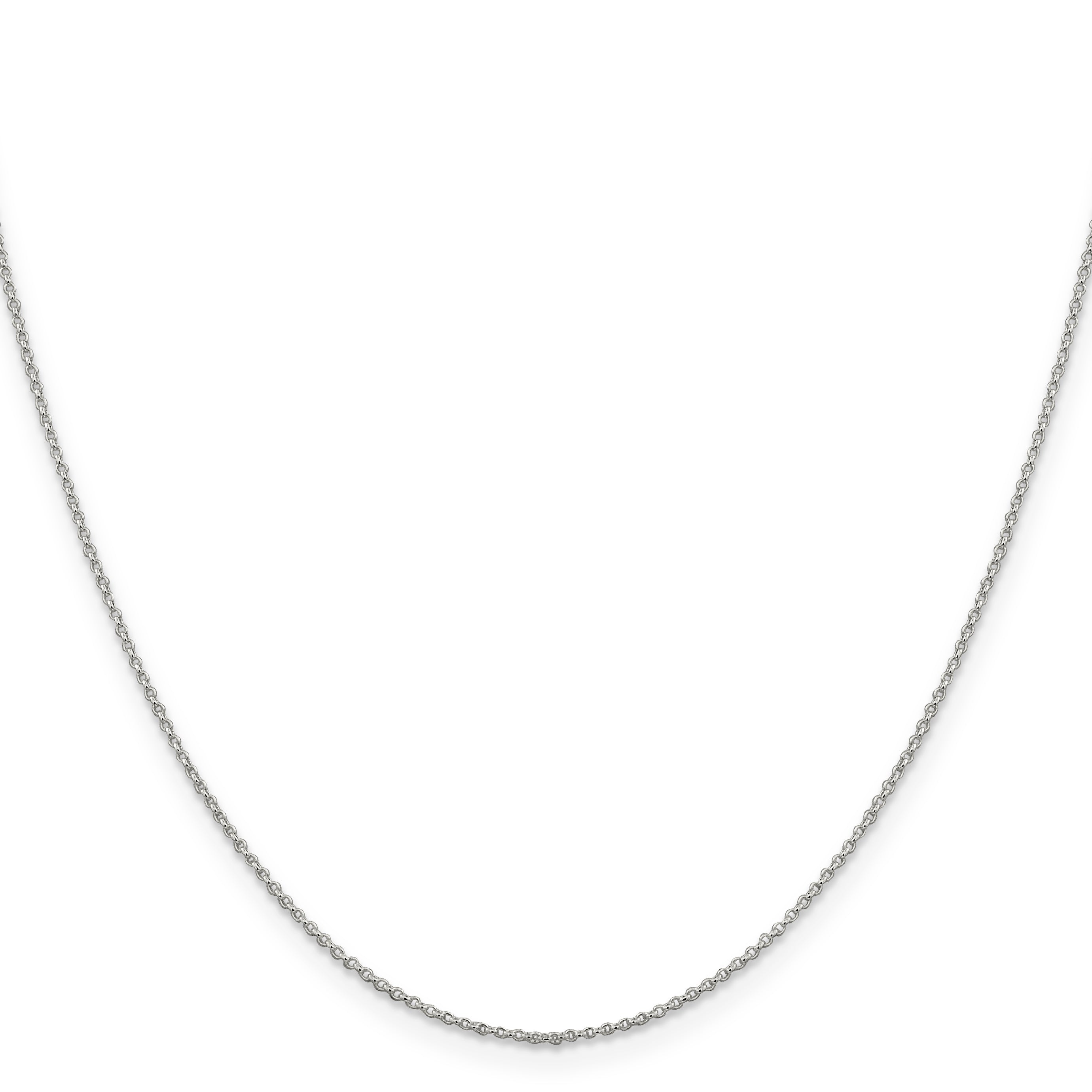 Sterling Silver 1.1mm Rolo Chain