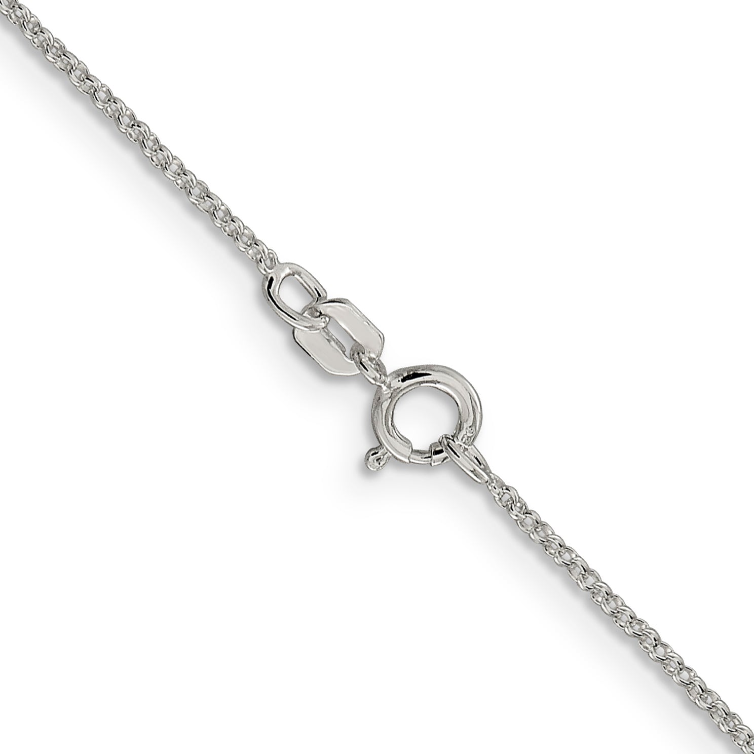 Sterling Silver 1.1mm Rolo Chain