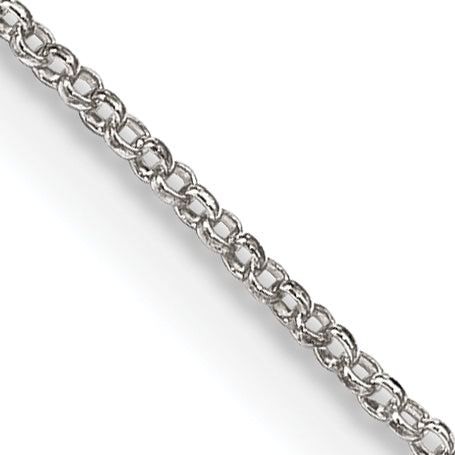 Sterling Silver 1.1mm Rolo Chain