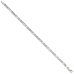 Sterling Silver 4mm Rolo Chain