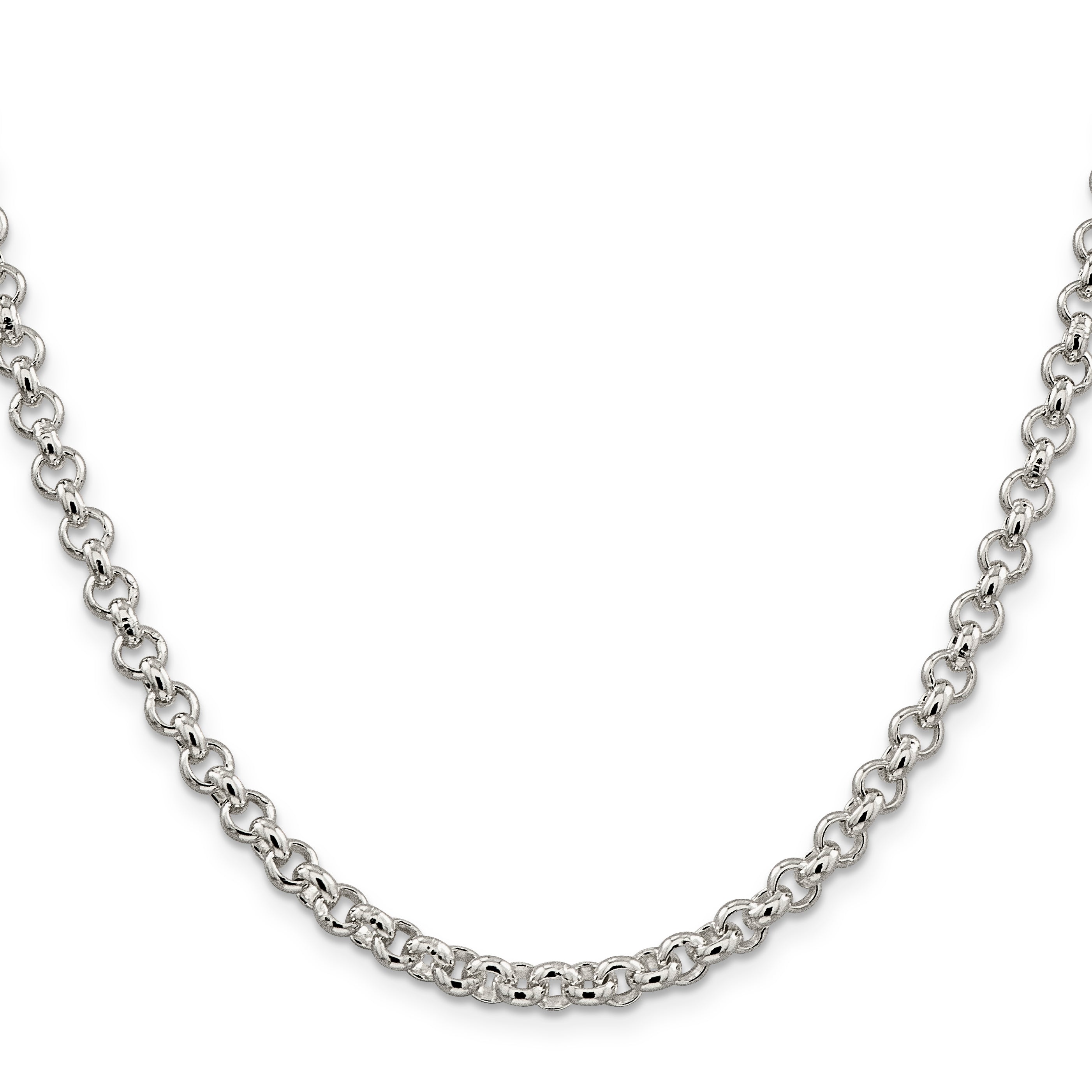 Sterling Silver 5mm Rolo Chain