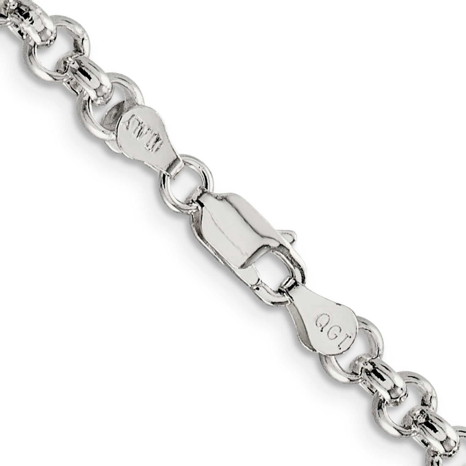 Sterling Silver 5mm Rolo Chain