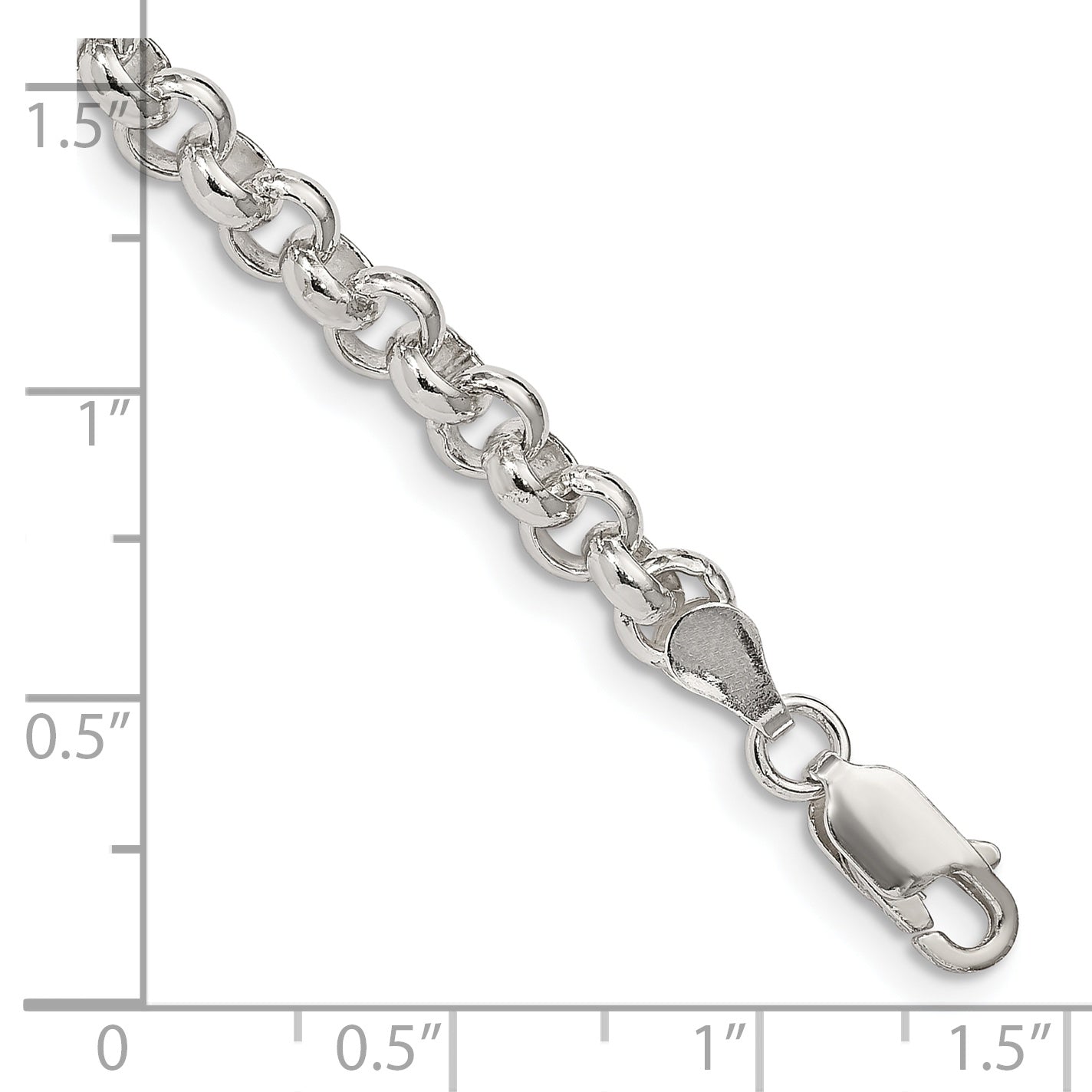 Sterling Silver 5mm Rolo Chain