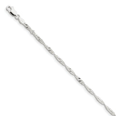 Sterling Silver 2.25mm Singapore Chain