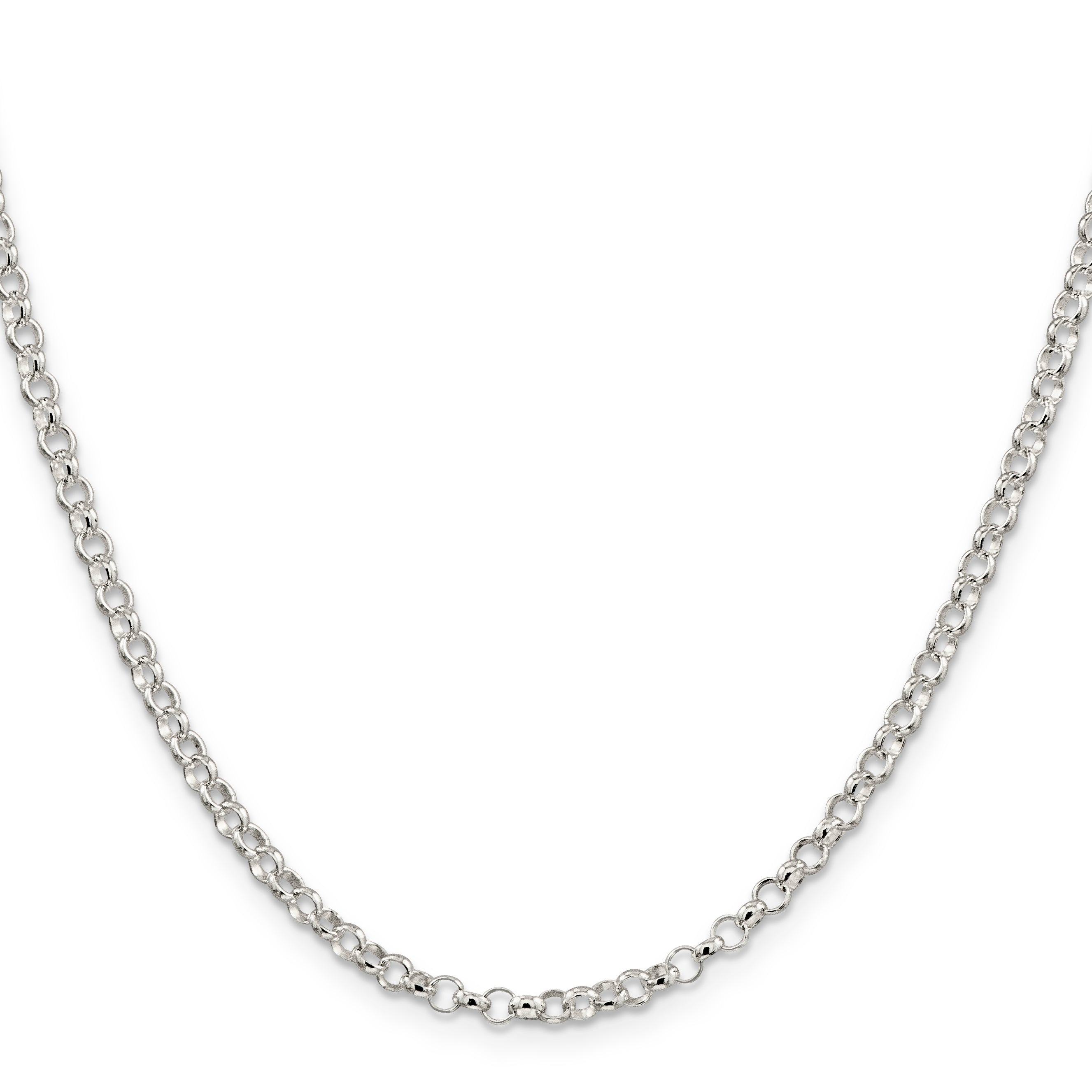 Sterling Silver 3mm Rolo Chain