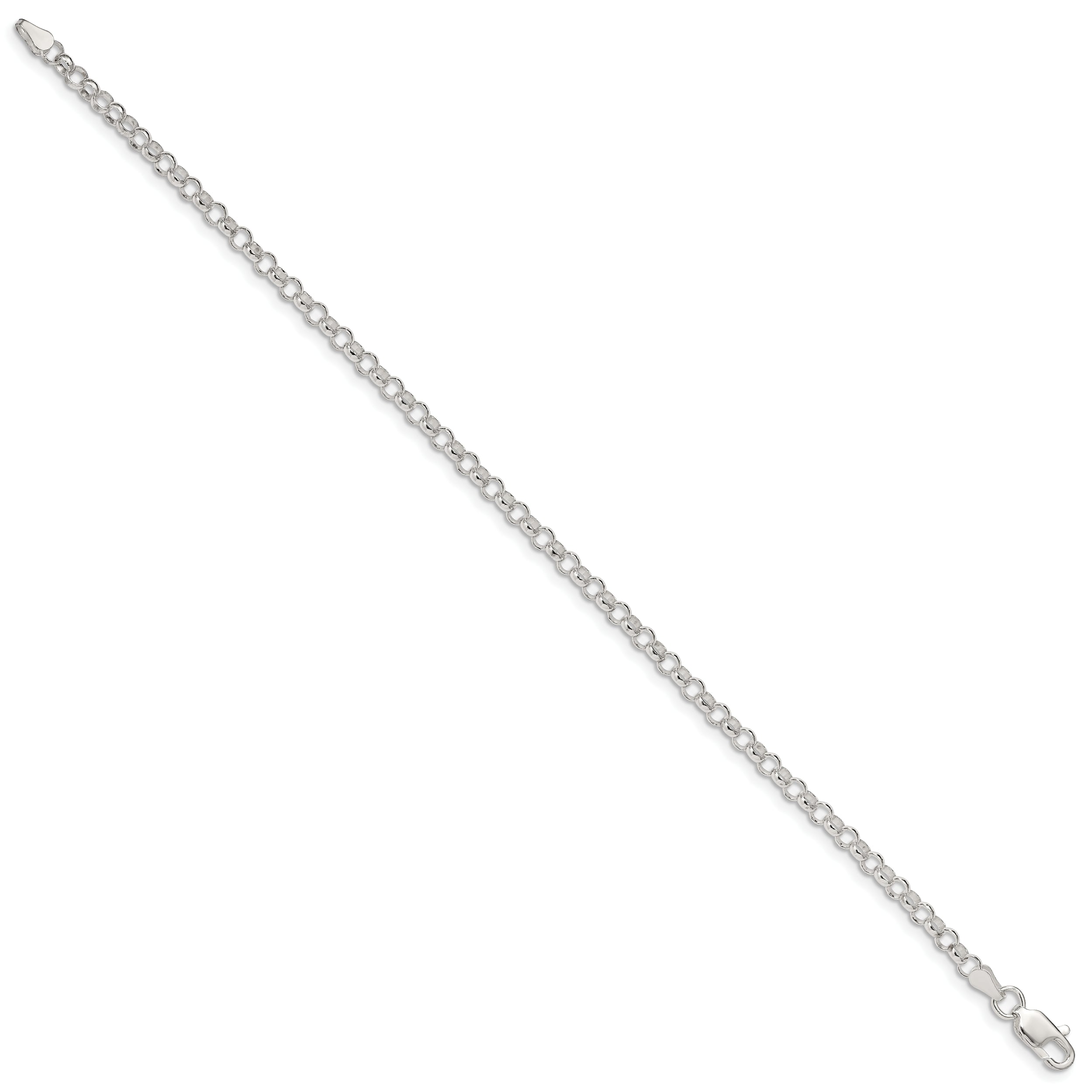 Sterling Silver 3mm Rolo Chain