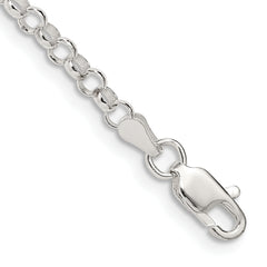 Sterling Silver 3mm Rolo Chain