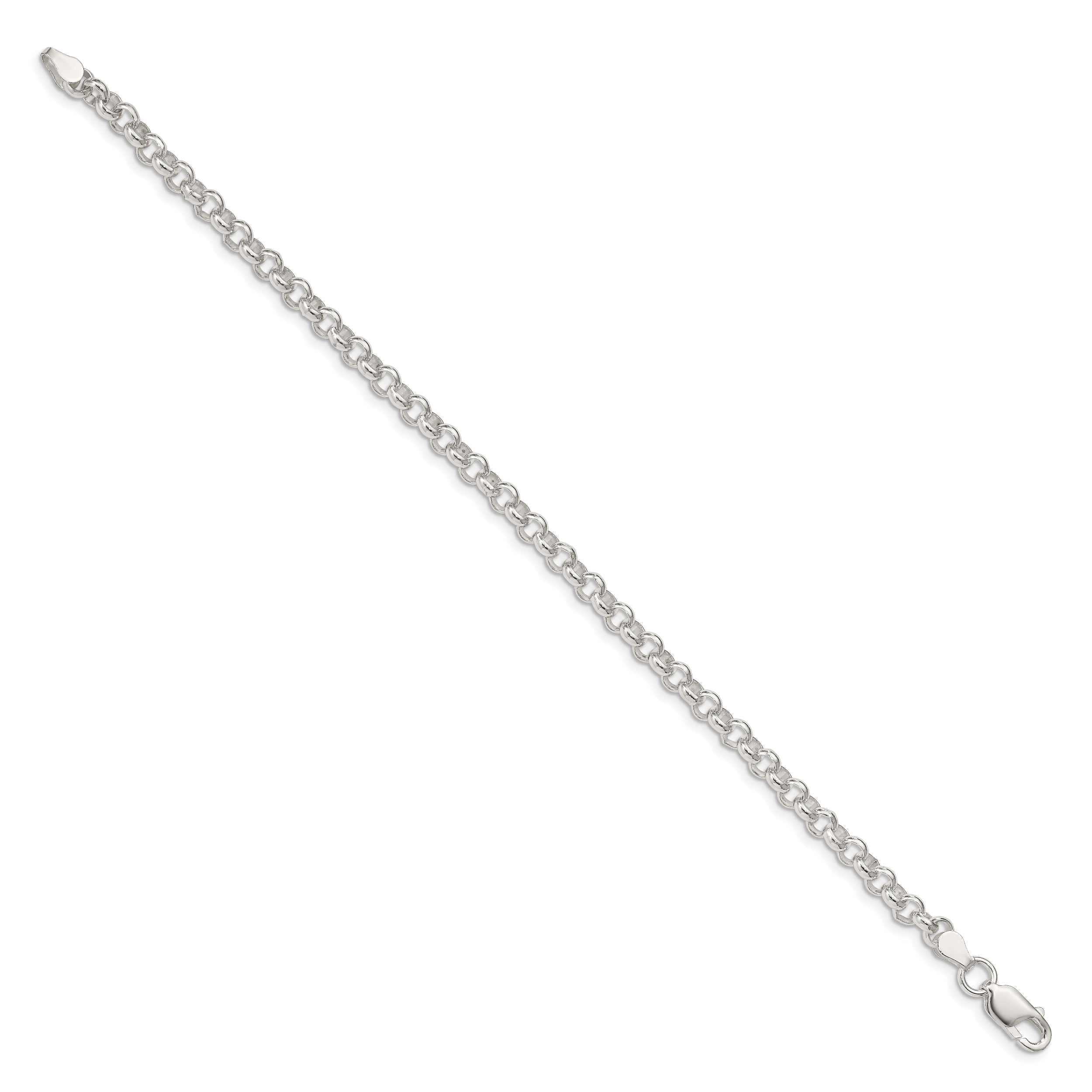 Sterling Silver 4.75mm Rolo Chain