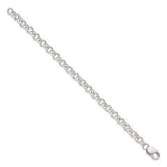 Sterling Silver 6.75mm Rolo Chain