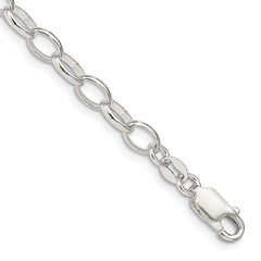 Sterling Silver 5mm Fancy Rolo Chain