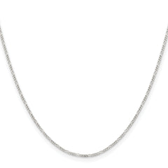 Sterling Silver 1.2mm Figaro Chain