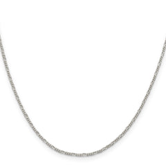 Sterling Silver 1.4mm Figaro Chain