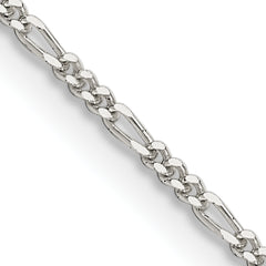 Sterling Silver 1.4mm Figaro Chain