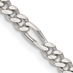 Sterling Silver 3.5mm Figaro Chain