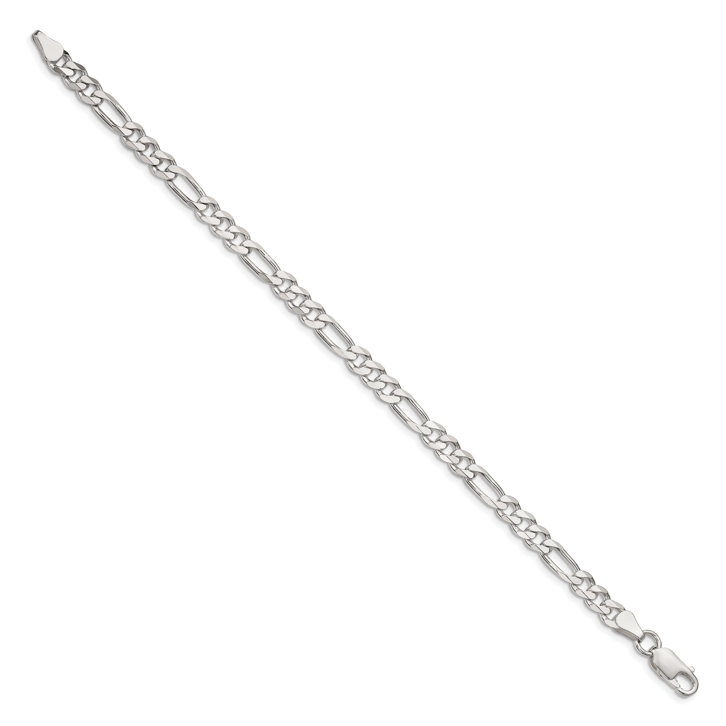 Sterling Silver 5.5mm Figaro Chain