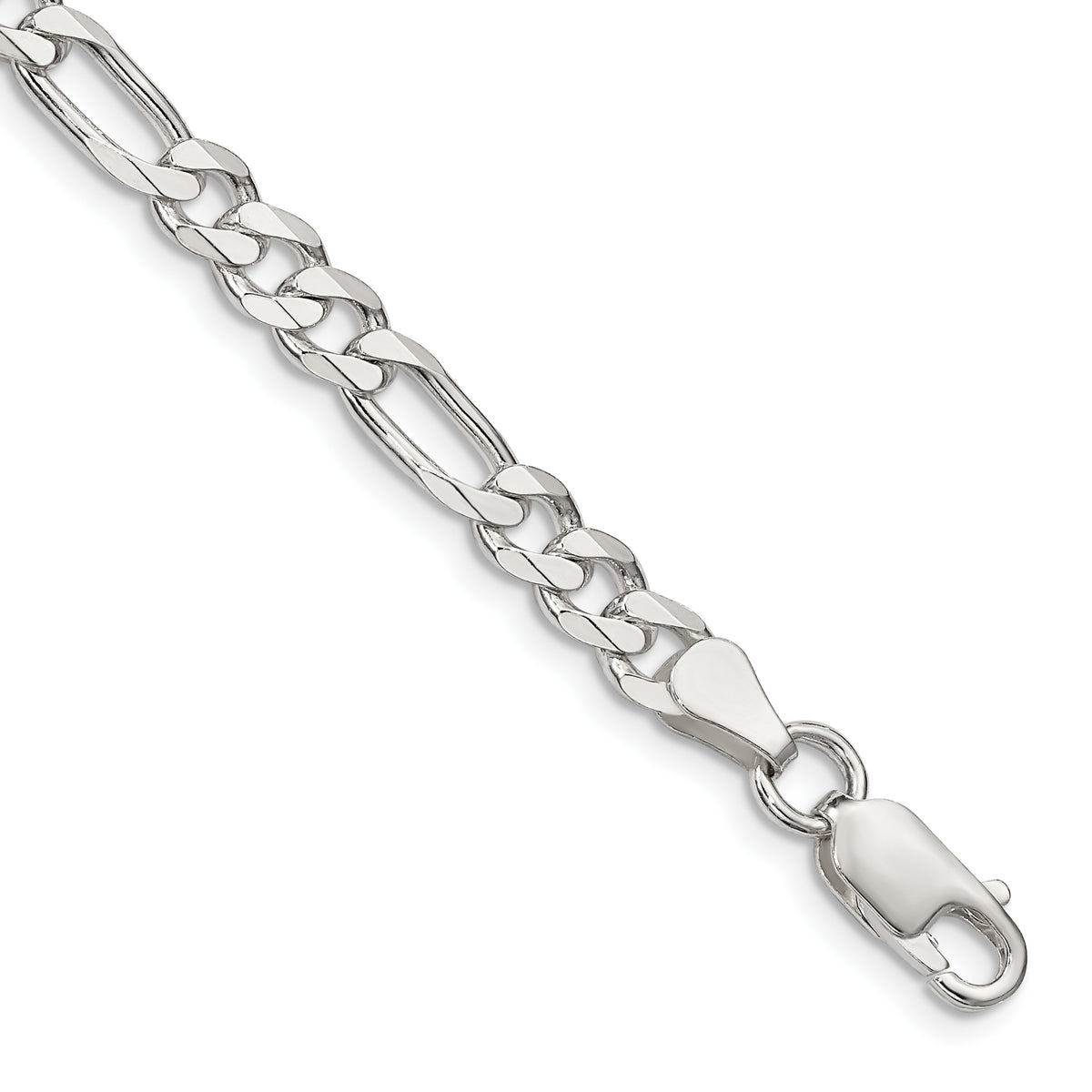 Sterling Silver 5.5mm Figaro Chain