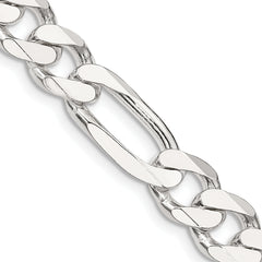 Sterling Silver 9mm Figaro Chain