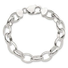 Sterling Silver Rolo Bracelet