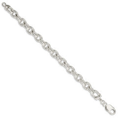 Sterling Silver Fancy Link Bracelet