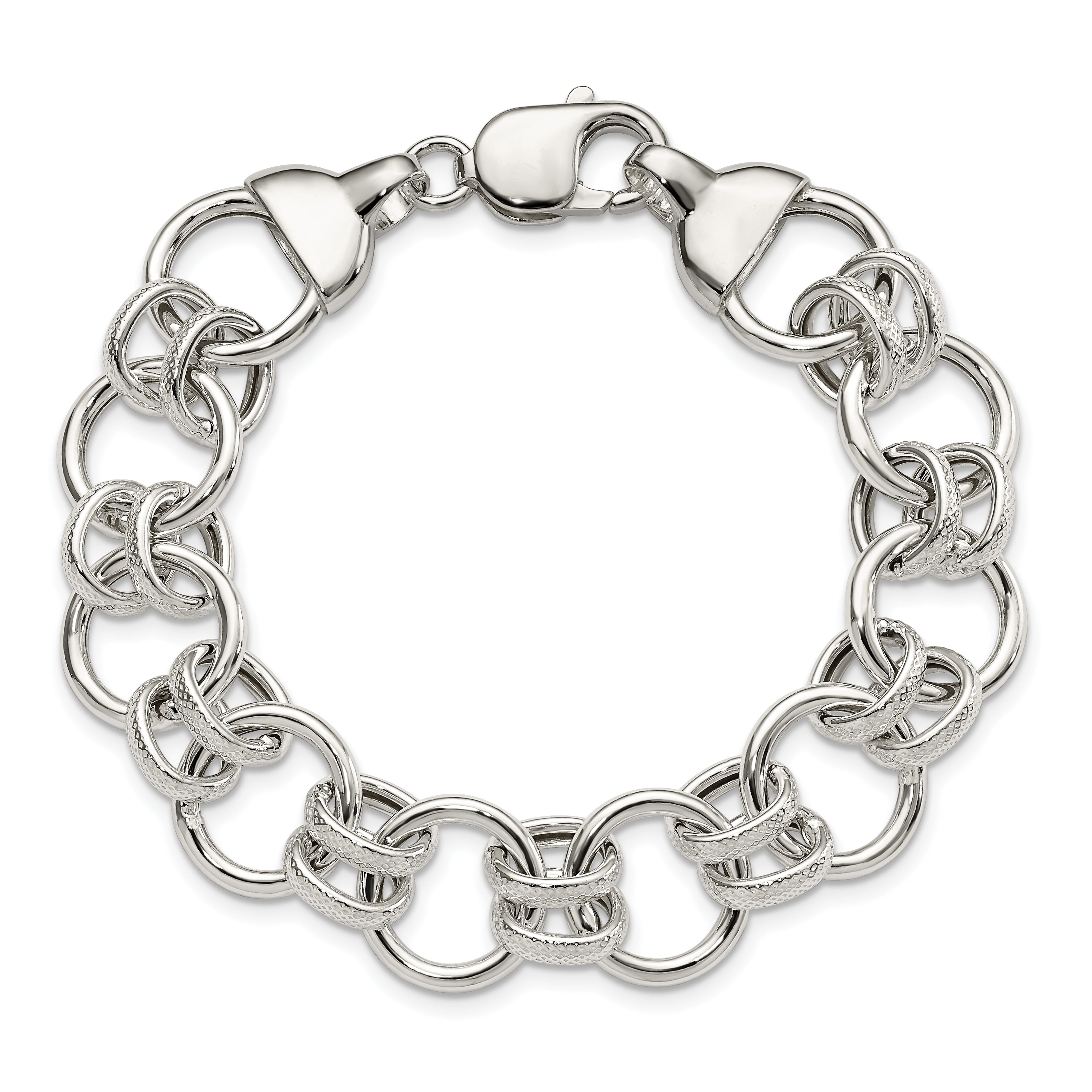 Sterling Silver Fancy Bracelet