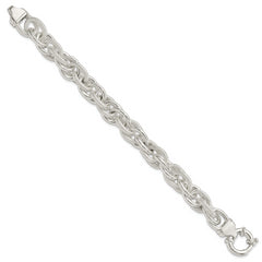 Sterling Silver Fancy Link Bracelet