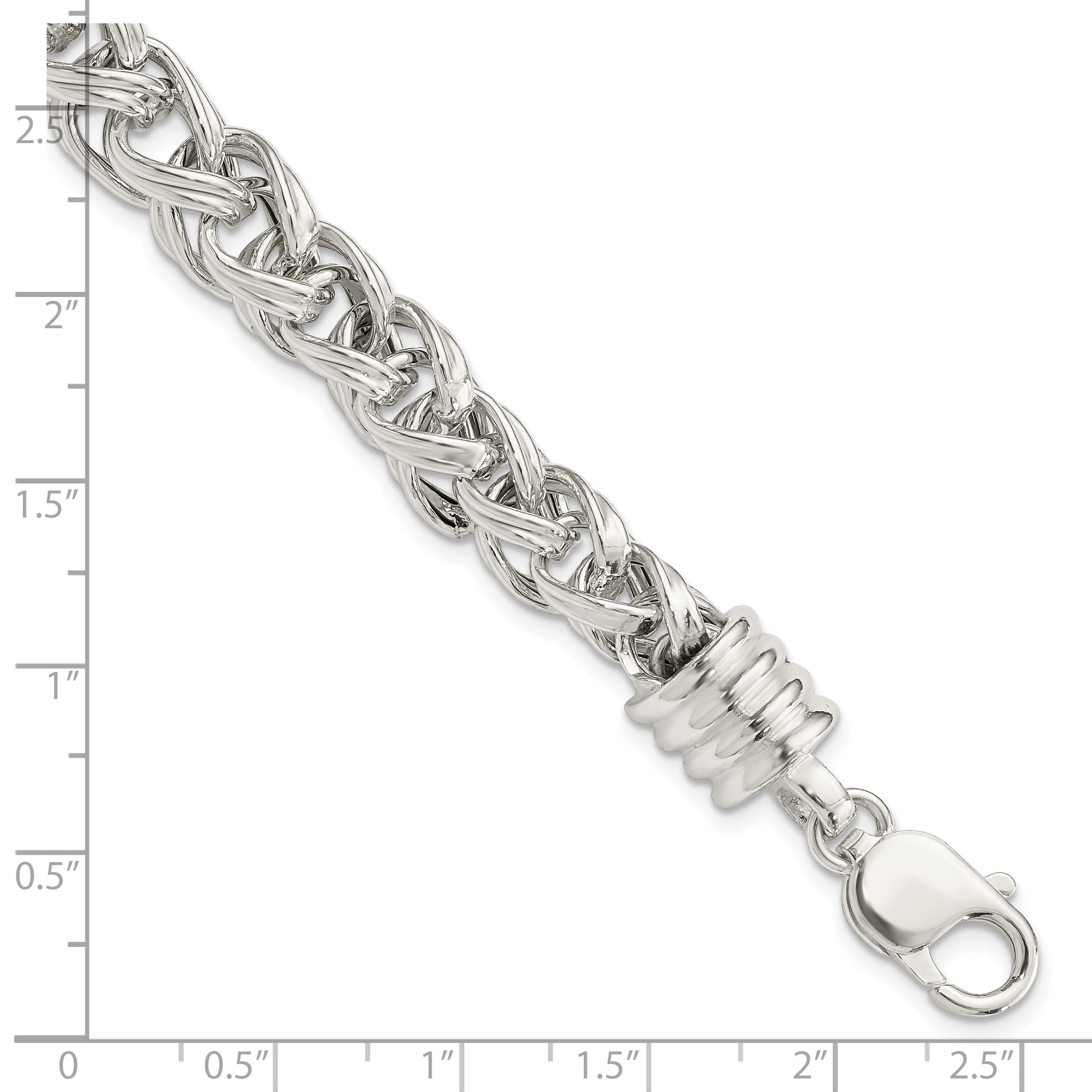 Sterling Silver Fancy Bracelet