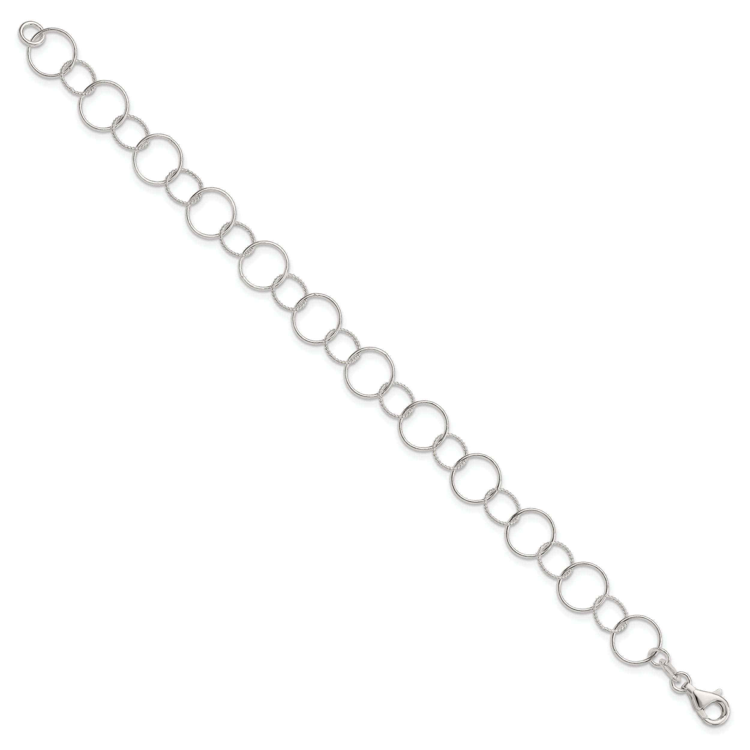 Sterling Silver Fancy Bracelet