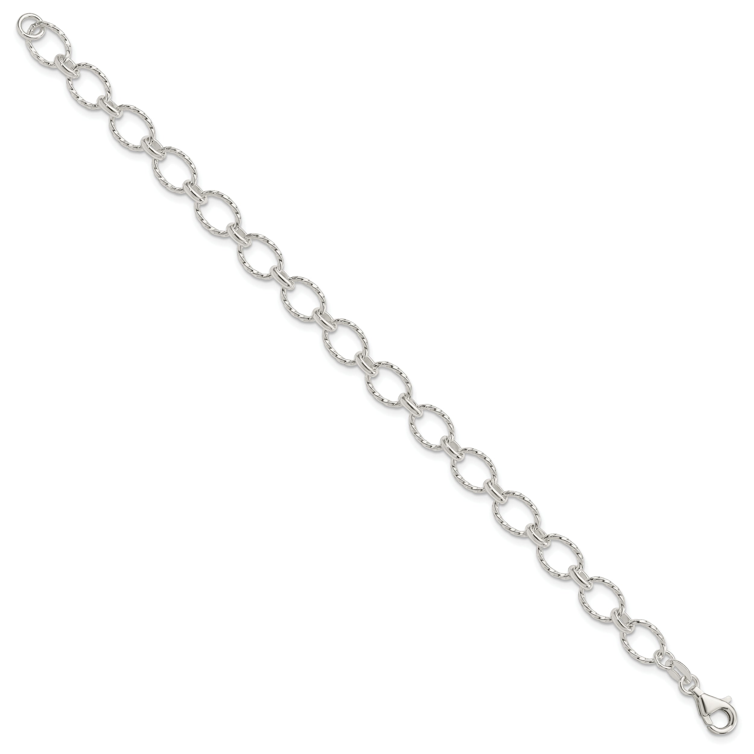 Sterling Silver Fancy Bracelet