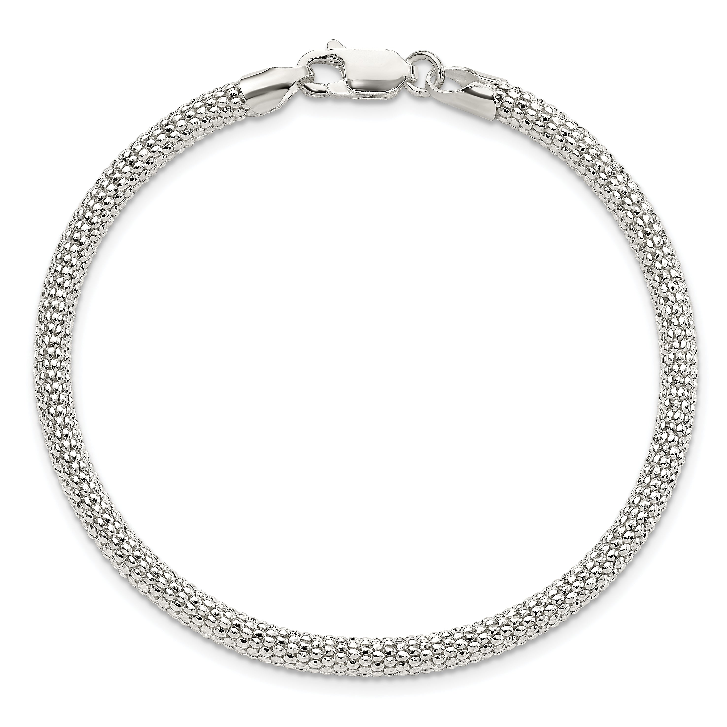 Sterling Silver Fancy 3.50mm Bracelet