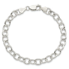 Sterling Silver Cable 6.75mm Bracelet