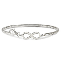 Sterling Silver Infinity Symbol Bracelet