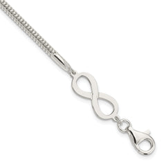 Sterling Silver Infinity Symbol Bracelet