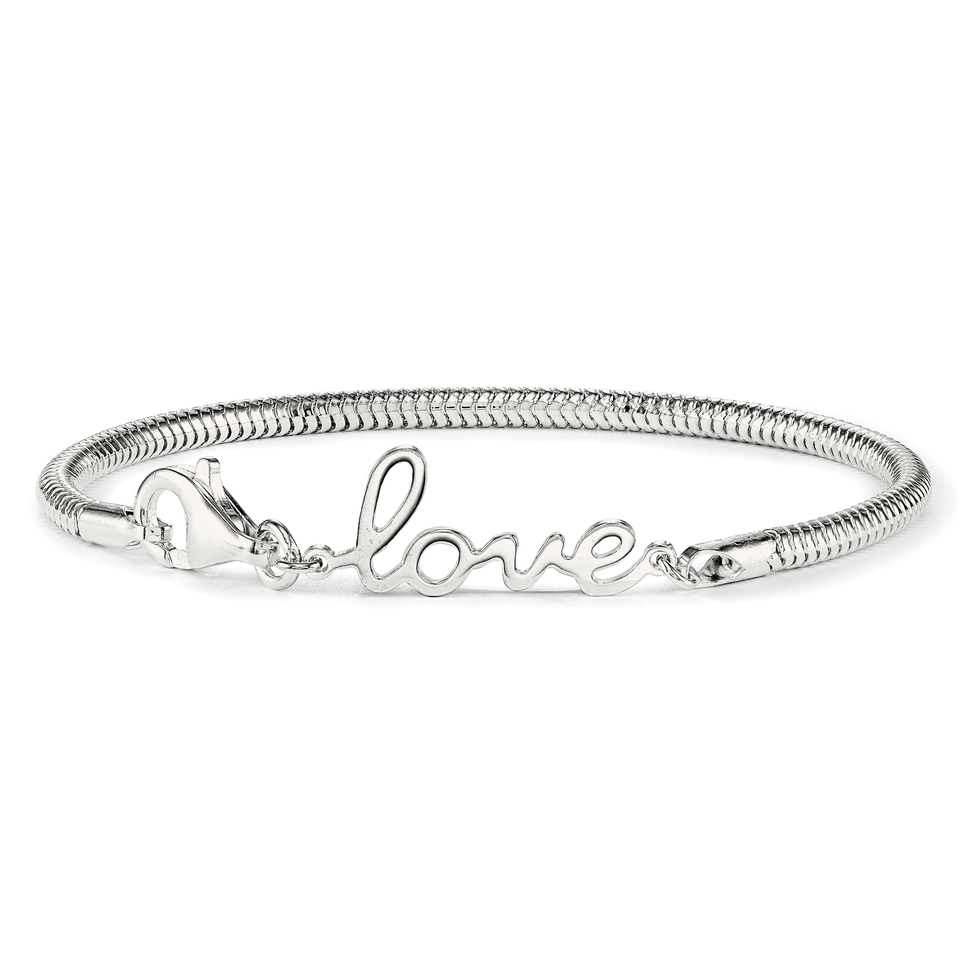 Sterling Silver LOVE Bracelet