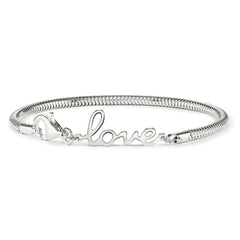 Sterling Silver LOVE Bracelet