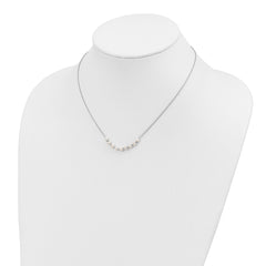 Sophia Jewelers Sterling Silver Children's Freshwater Pearl Necklace