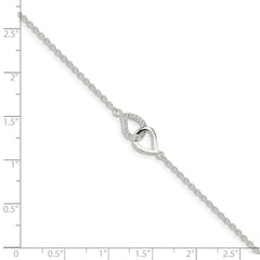 Sterling Silver CZ Bracelet