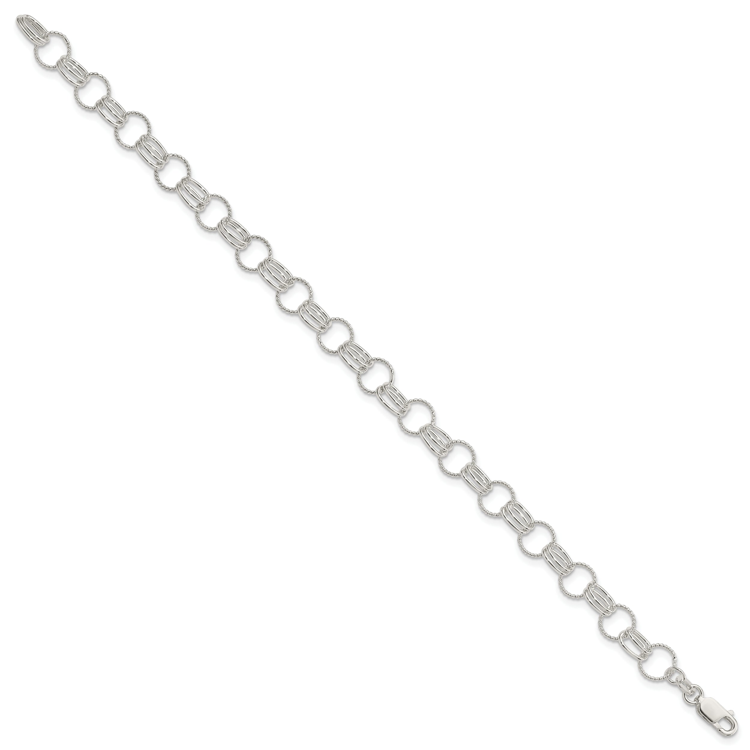 Sterling Silver Link Bracelet