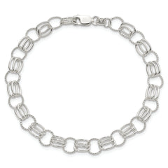 Sterling Silver Link Bracelet